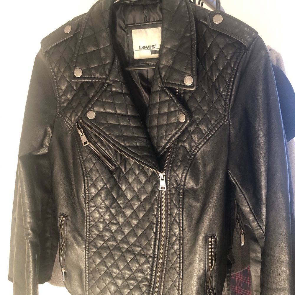 Levi’s Faux Leather Moto Jacket